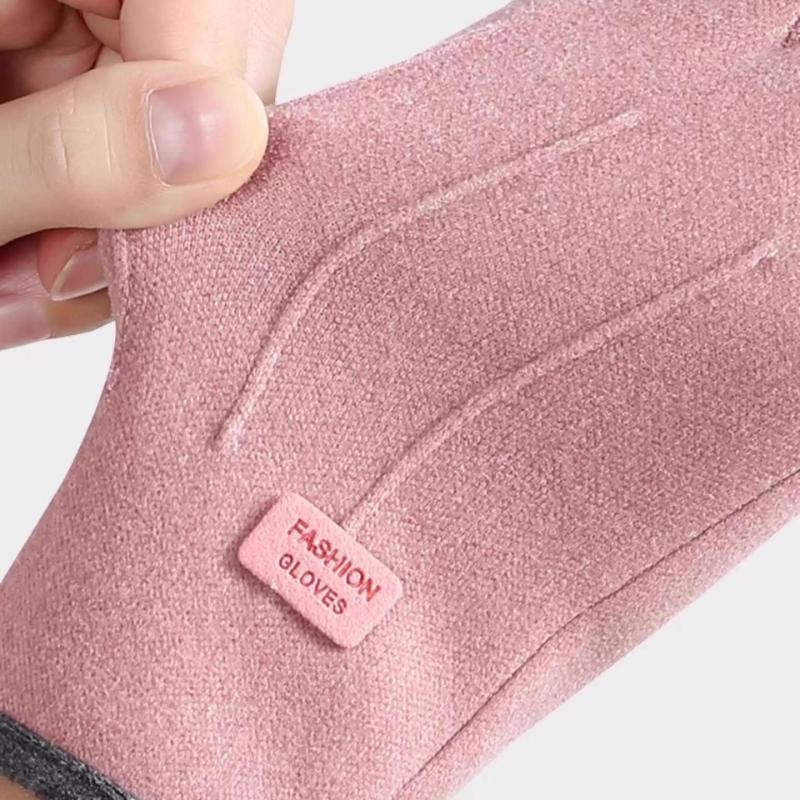 Winterhandschuhe für Damen Herren Warme Touchscreen-Handschuhe Kälteschutz Fäustlinge mit vollen Fingern Outdoor Radfahren Dicke Handschuhe