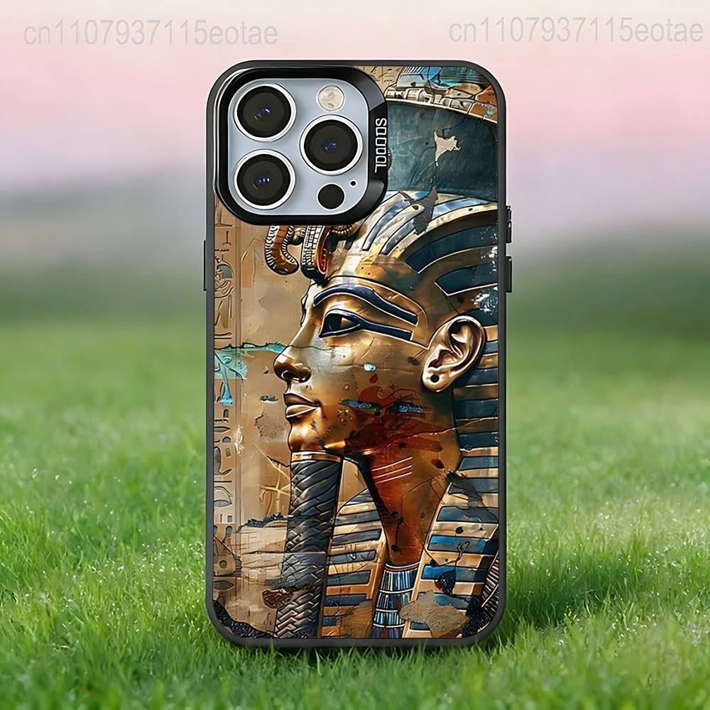 

A-Ancient Art Egypt COOL Phone Case For iPhone 17,16,15,14,13,12,11,Pro,Max,Plus,E,Air,Mini Black Tpu IMD Cover iPhone17promax