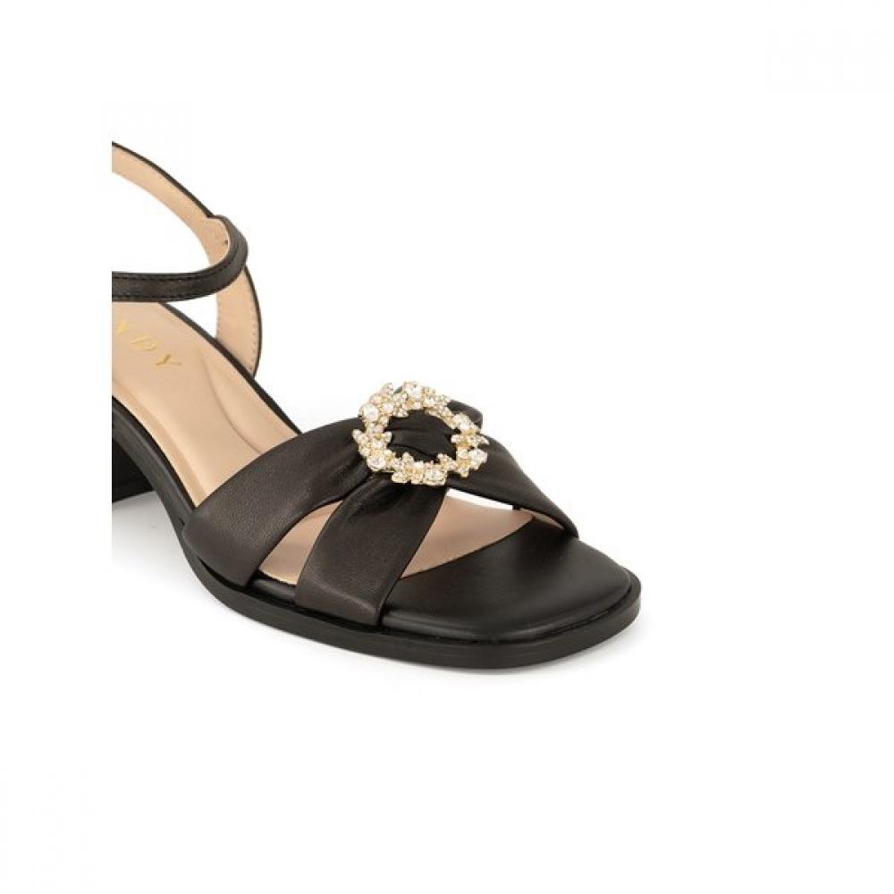 Sandálias Femininas Tandy Pretas J1572