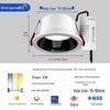 UOSU Fullspektrum Innfelt LED Downlight