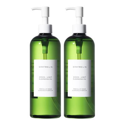 [Graymelin] Ulei demachiant Green Light, 400ml, 2 unități