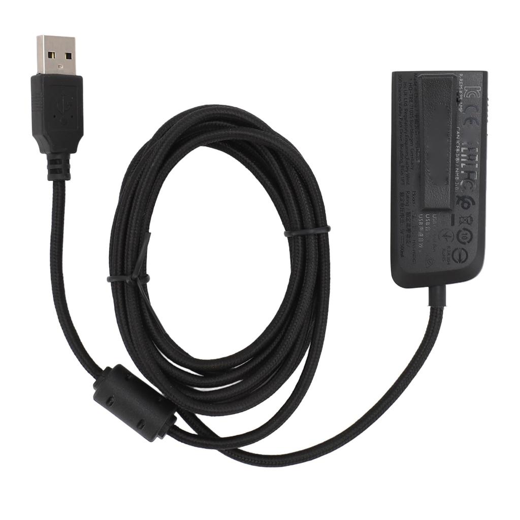 USB Sound Card USB To 3.5mm Jack Audio Adapter, Virtual 7.1 Surround Sound, for Cloud II USB Adapter