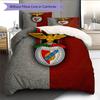 Set Copripiumino Trapuntato con Motivo SL Benfica Decorazione per la Casa Regalo (1 * copripiumino + 2 * federe senza imbottitura)