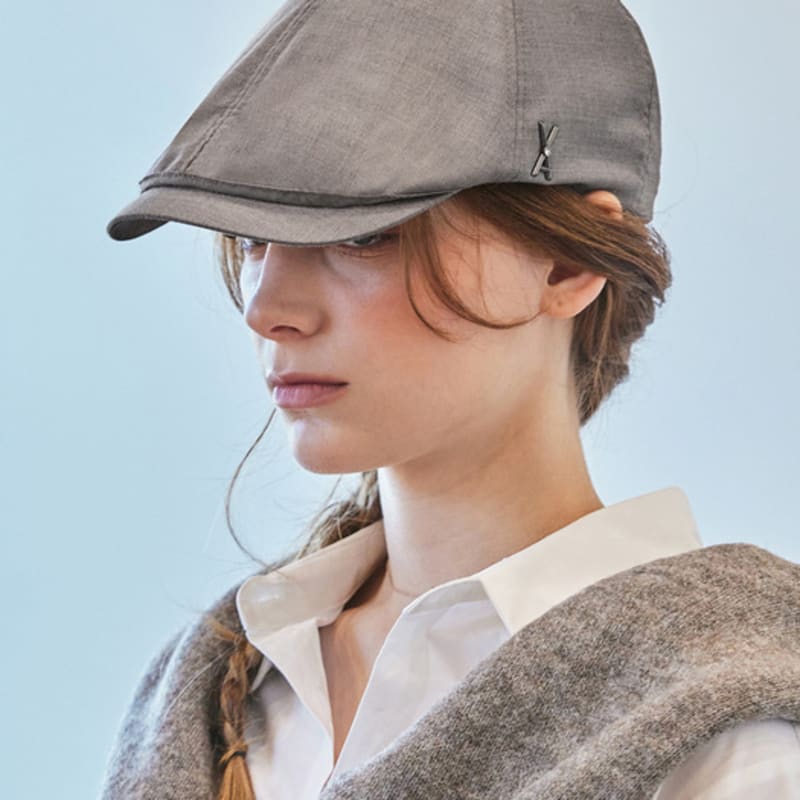 

VARZAR VA Cubic Stud Hunting Ball Cap Beige FREE