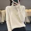 Damen Rollkragenpullover, Qinghe Kaschmir, 30% Kaschmir 70% Wolle, Winter Strickpullover Herbstpullover Kaschmirpullover