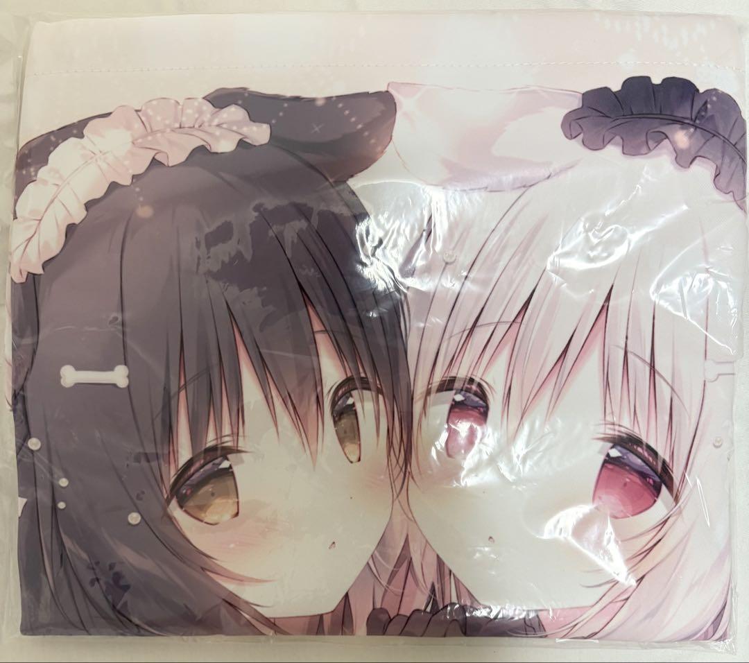 

[USED] Shiratamako Shiratama White Dog Black Dog Tapestry FANBOX Continuation Bonus