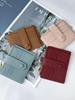 2026 Women's Genuine Leather Ultra-thin Mini Wallet - Korean Style with Zipper