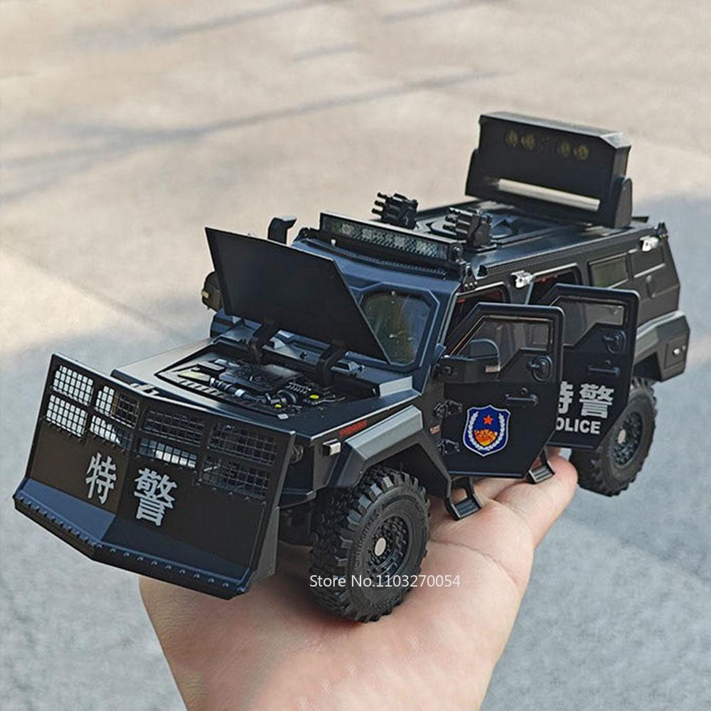 ABBD1 1:24 Military Spinosaurus Explosion Proof Vehice Sabertooth Car Model Toy Diecast Alloy Sound Light Pull Back Toy for Adult Gift