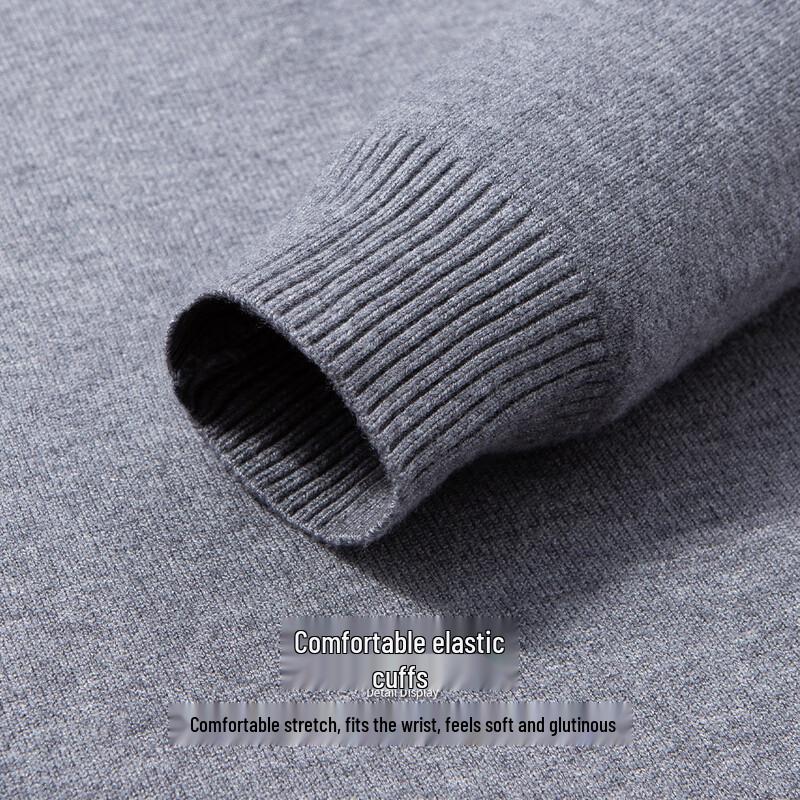 Hodo Men's Half-Zip Heavyweight Thermal Knit Sweater