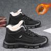 Winter New Men's Shoes Fleece Thickened Martin Cotton Shoes High-top Shoes Outdoor