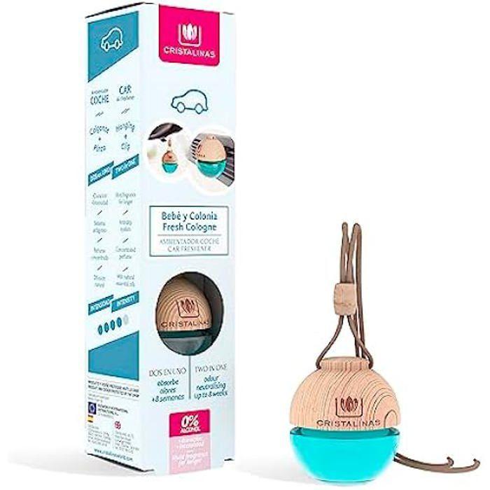 CRISTALINAS Osvěžovač vzduchu do auta - Odstraňuje nepříjemné pachy s příjemnou vůní KOLÍNSKÉ VODY PRO MIMINKA. (1 jednotka)