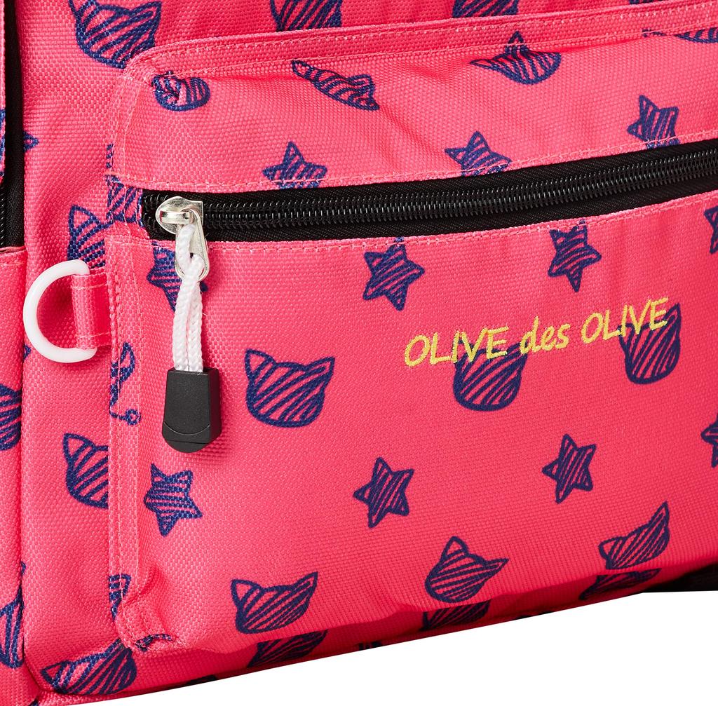 School bag Kids Vivid Pink [Olive des Olive School] Backpack