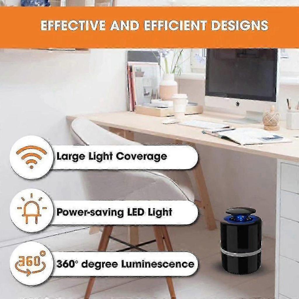 Mosquito Killer Indoor Powerful Fly Killer For Bugs, Mosquitoes, And Insects Blue Light Insect Killer_m24