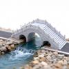 1/12 Dollhouse Simulation Arch Bridge Model Dollhouse Outdoor Garden Park Landscape Ornament Doll House Decor Accessories