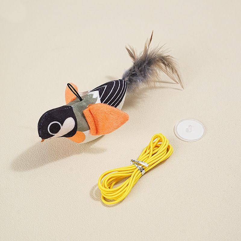 

Cat Toy Cat Teaser Artificial Will Call Bird Toy Kittens Self-Hi Relieving Stuffy Handy Gadget Scratch-Resistant Pet Supplies