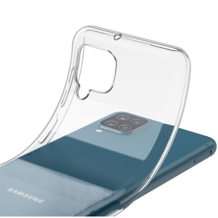 Coque pour Samsung A12 - Phonillico - Silicone Gel TPU - Ultra Mince - Souple - Transparent