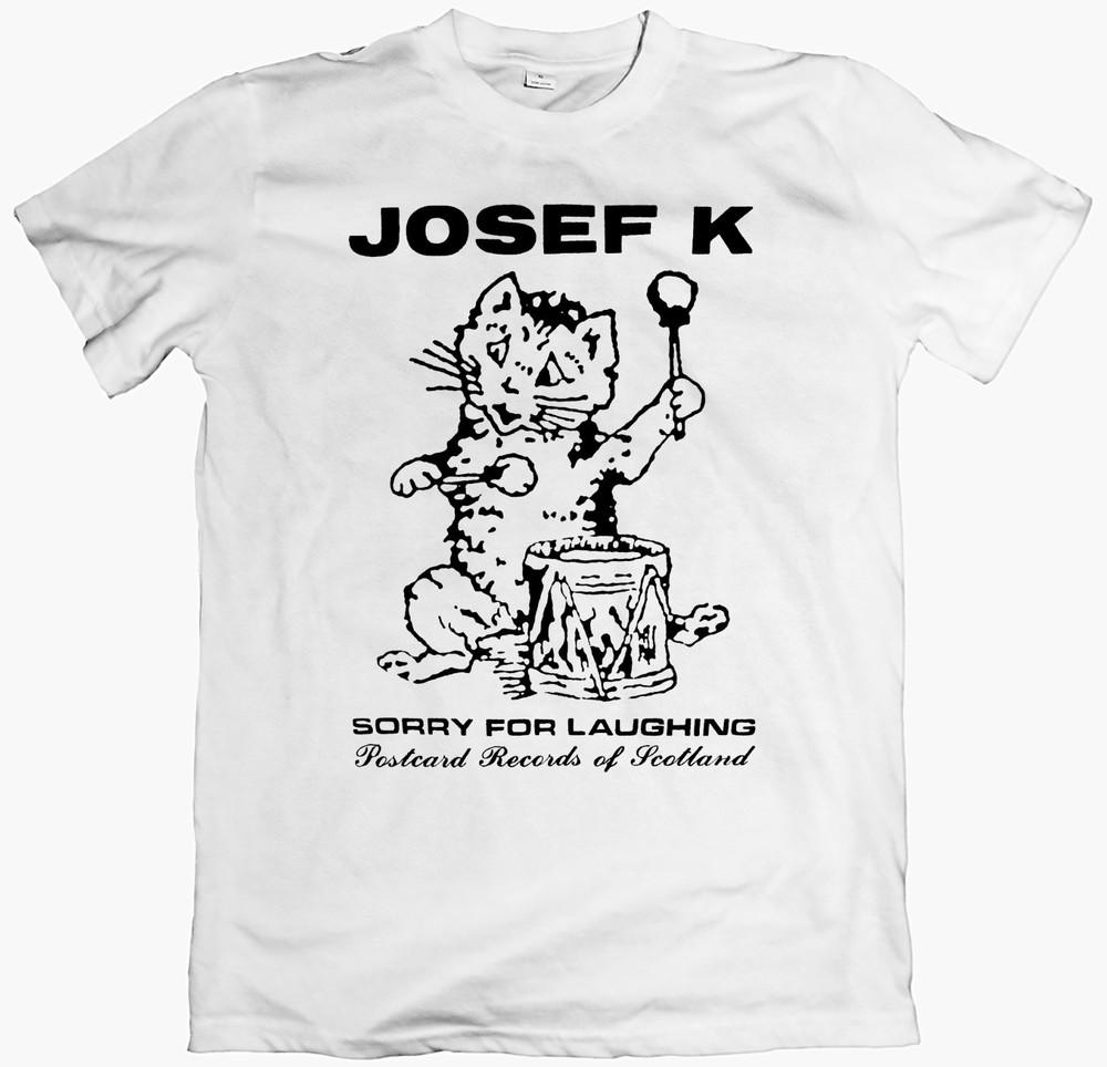 Josef k tshirt 80s post punk indie band tee postcard records unisex scars S