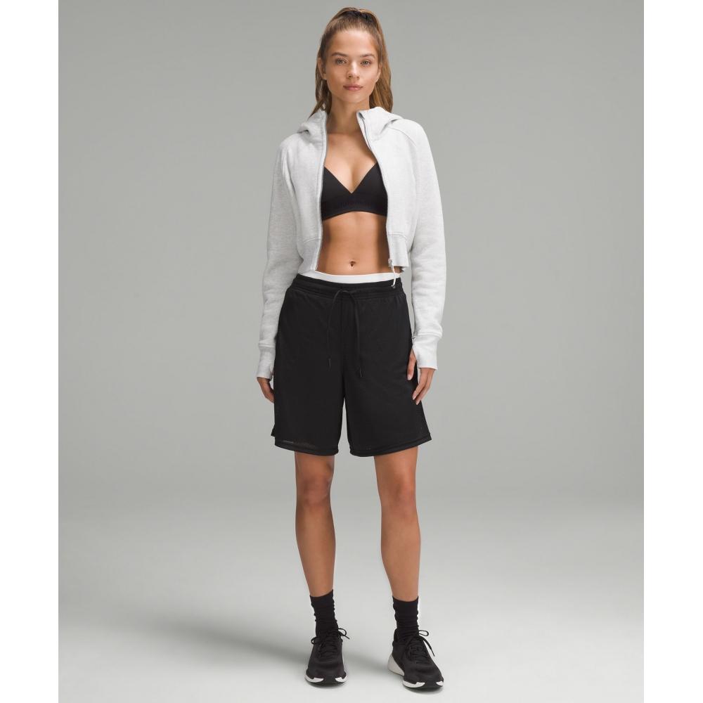 Lululemon Relaxed Fit Mesh Training Short 8  Black