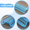 4 American Mahjong Game Boards with Sliding Arms, Tile Holders, Accessories, Modern Acrylic