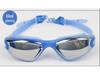 High-Definition Anti-Fog Electroplated Swimming Goggles with Silicone Straps