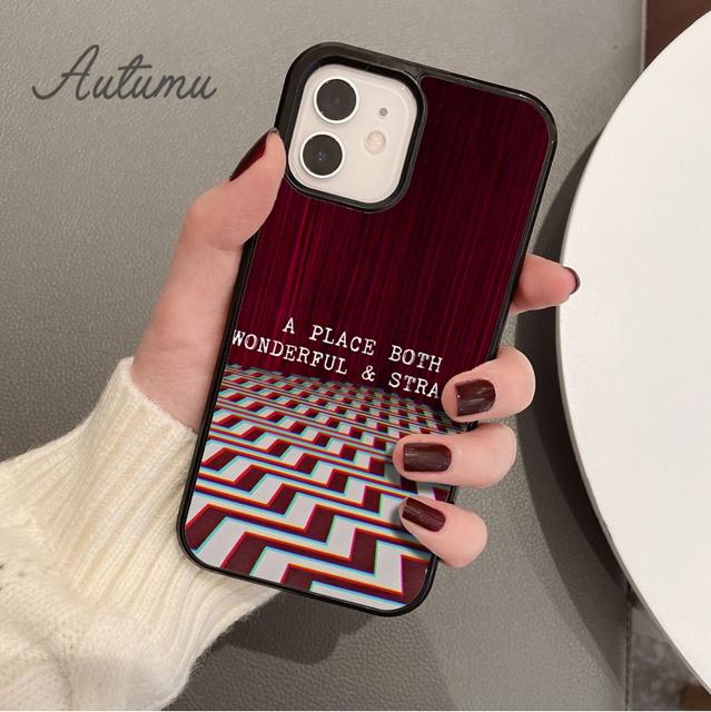 TWIN PEAKS TV-Show-Telefonhülle für iPhone 11 12 13 14 Pro Max Mini X XR XS SE 2020 6S 7 8 Plus Samsung Galaxy S21 S22 Cover Shell