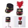 Performances Adult Honor Guard Hat for Halloween Drum Majors Photoshoots Hat