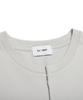 Illedis Half Cutting T-Shirt Gray