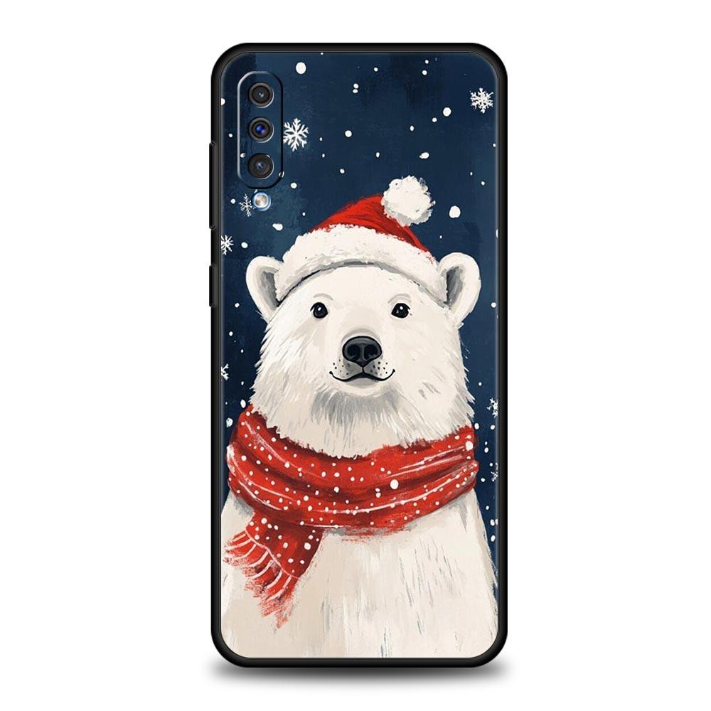 Polar Bear Phone Case For Samsung A56 A36 A26 A54 A52 A24 A14 A50 A72 A70 A06 A12 A22 A34 A42 A32 A04s A16 5G Cover