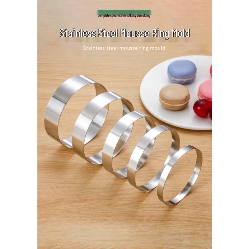 Stainless Steel Round Baking & Frying Mold