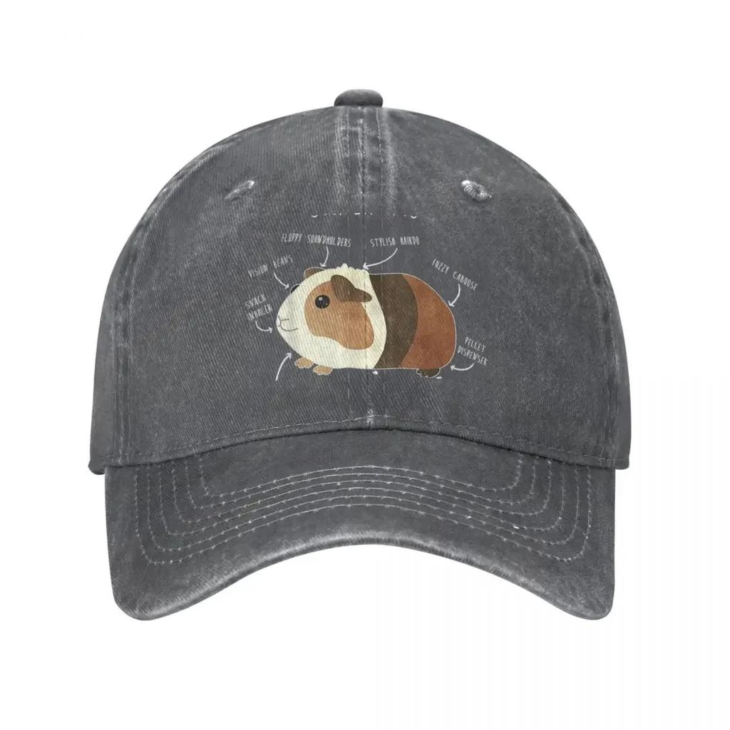 Meerschweinchen Tier Baseballkappe Ballkappe Kapuze Hut Mädchen Herren