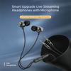 Bass Stereo Dual-plug Headphones 3.5mm in-ear Earbud Gamer Wired Earphone  Desktop