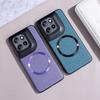 Magsafe Magnetic Plain Leather Case For Moto Edge 50 Neo 50 Fusion 50 Ultra Motorola  Edge 40  Wireless Charging Cover
