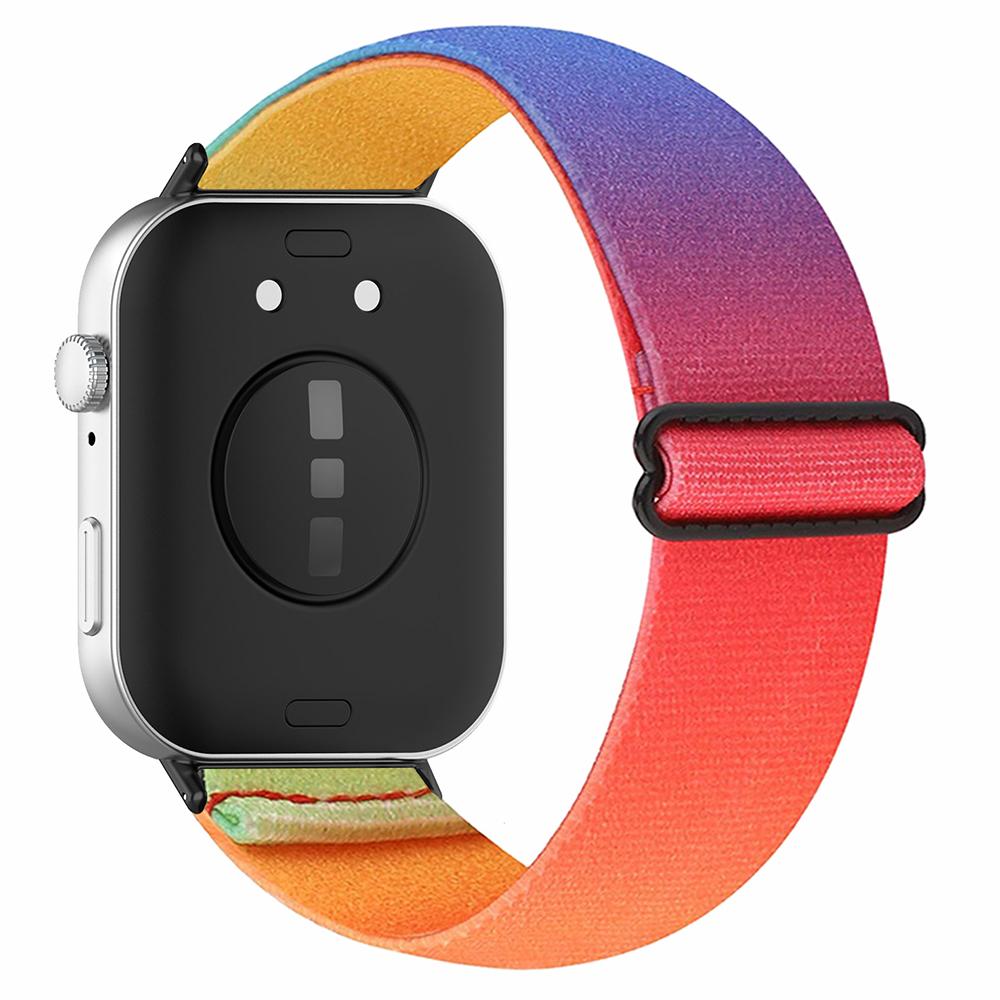 

For Huawei Watch Fit 3 Replacement Wrist Band Elastic Breathable Watch Strap Rainbow