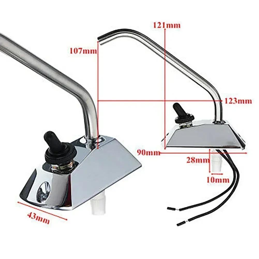12V 3.5A Galley Electric Water Pump Tap Faucet Water Tap W/ Switch Suits All Size Boats, Caravans, Motorhomes, RV