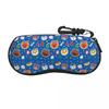 Custom Fashion A-Anpanmanes Comics Sunglasses Soft Case Neoprene Zipper Shell Eyeglass Case Protective Box For Glasses