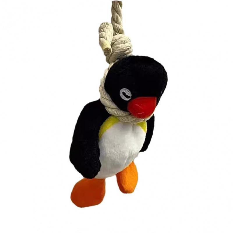 

1pcs 16cm Penguin Plush Keychain Cute Penguin Doll Backpack Pendant Creative Animal Doll Keychain Girls Women Bag Accessories