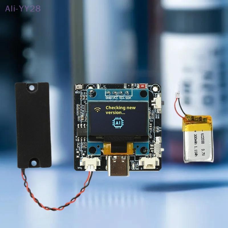 {YY28} SP32-C3 Development Board AI Dialogue Voice Module AI Voice Sensor Module With 0.96 Inch Screen For Deepseek/Xiaozhi
