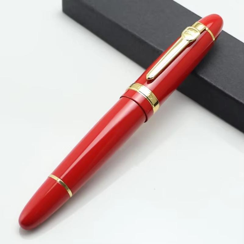 

JINHAO 159 Широке перо 18KGP 0,5 мм Ручка-перо Фіолетовий Чорний Синій Шампанське Золотий Зелений Червоний Білий Підпис Діловий Офіс
