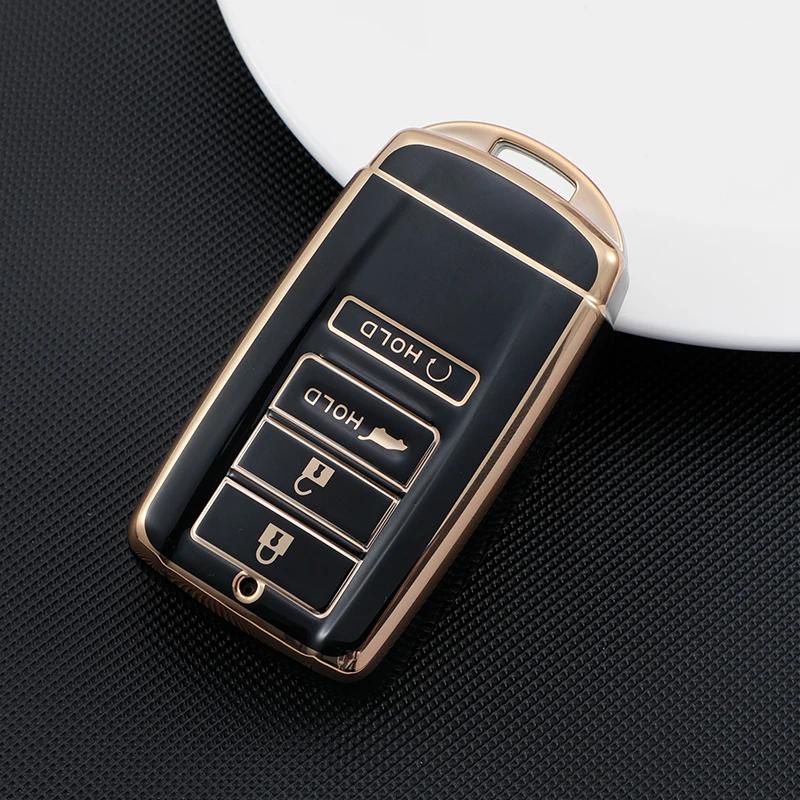Weiche TPU Auto Fernbedienung Schlüsselhülle Abdeckung Schale Schutzhalter Schlüsselanhänger Zubehör Für Honda Acura Rlx Mdx Cdx Tlx-L Nsx Rdx