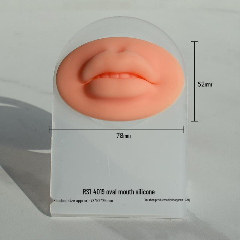 Silicone Ear Model for Piercing Jewelry Display