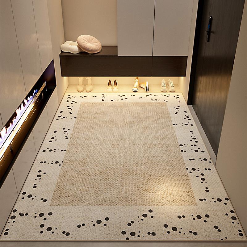 Household Entrance Mat Entrance Door Foyer Foot Mat Living Room Foot Mat Dirt Resistant Carpet