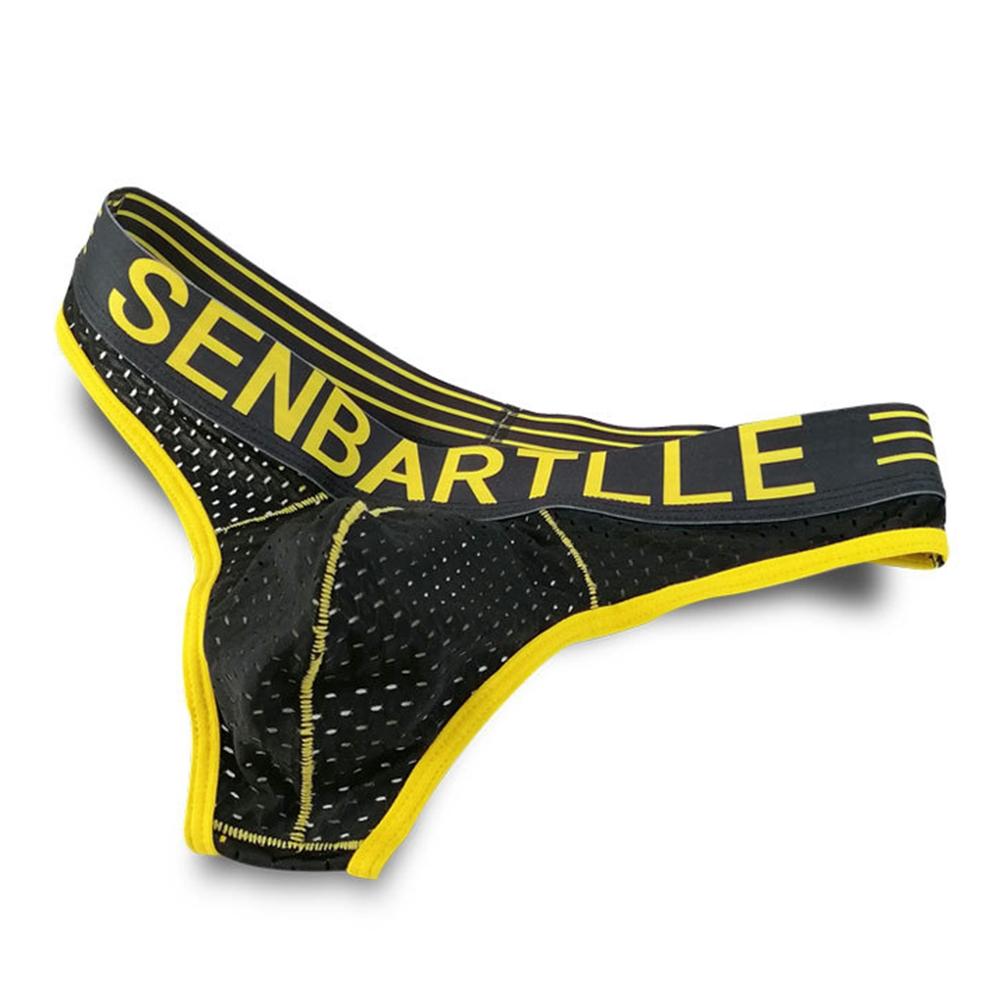 Breathable Men Underwear Comfy Fashion Low Rise Oil