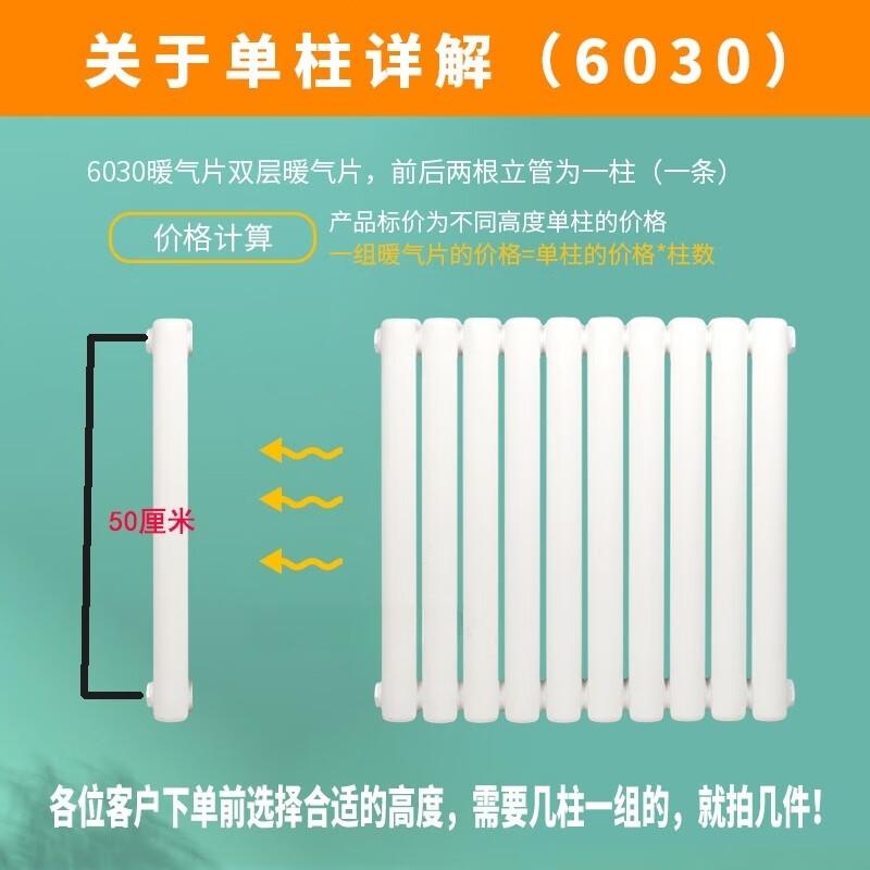Taylor 6030 Thickened Steel Vertical Heating Radiator