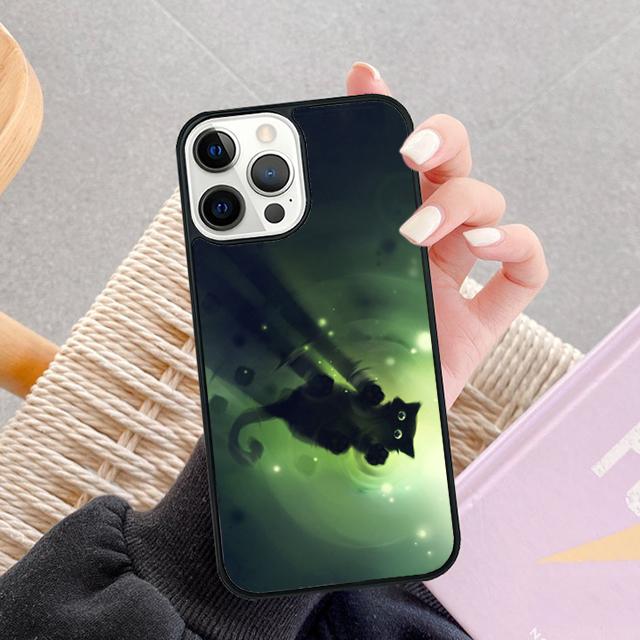 Magische Katze Die Hexen Handyhülle Für Apple iPhone 17 Air Pro Max Plus Hülle Für iPhone 17 Air 14 15 16 13 12 Max Abdeckung
