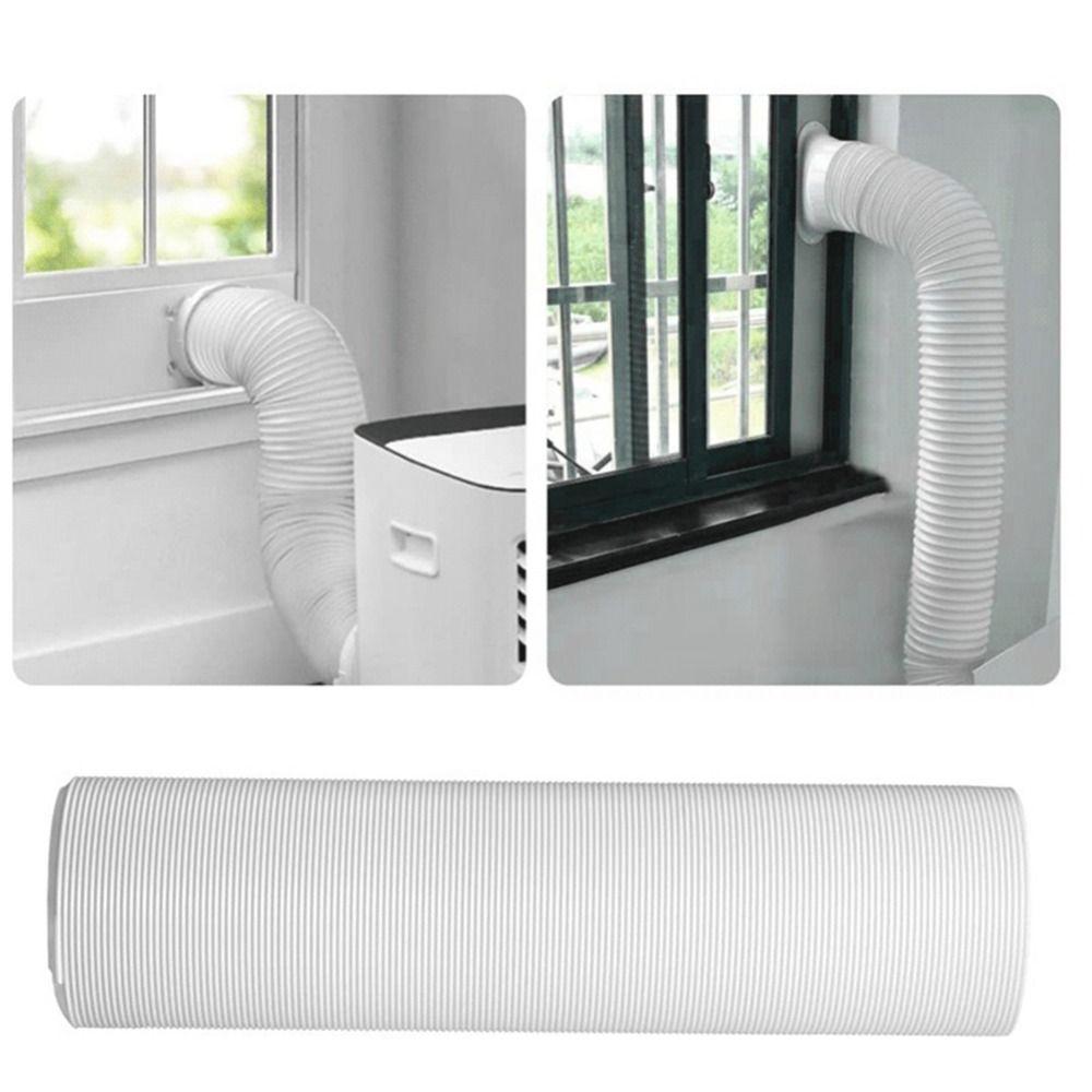 Tubo Flessibile per Bocchetta Aria Condizionata Retrattile Connettore Flessibile per Condizionatori Portatili Ventilazione Domestica