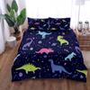 Cómo te sientes Duvet Cover Set King Queen Double Full Twin Single Size Navy Bed Linen Set