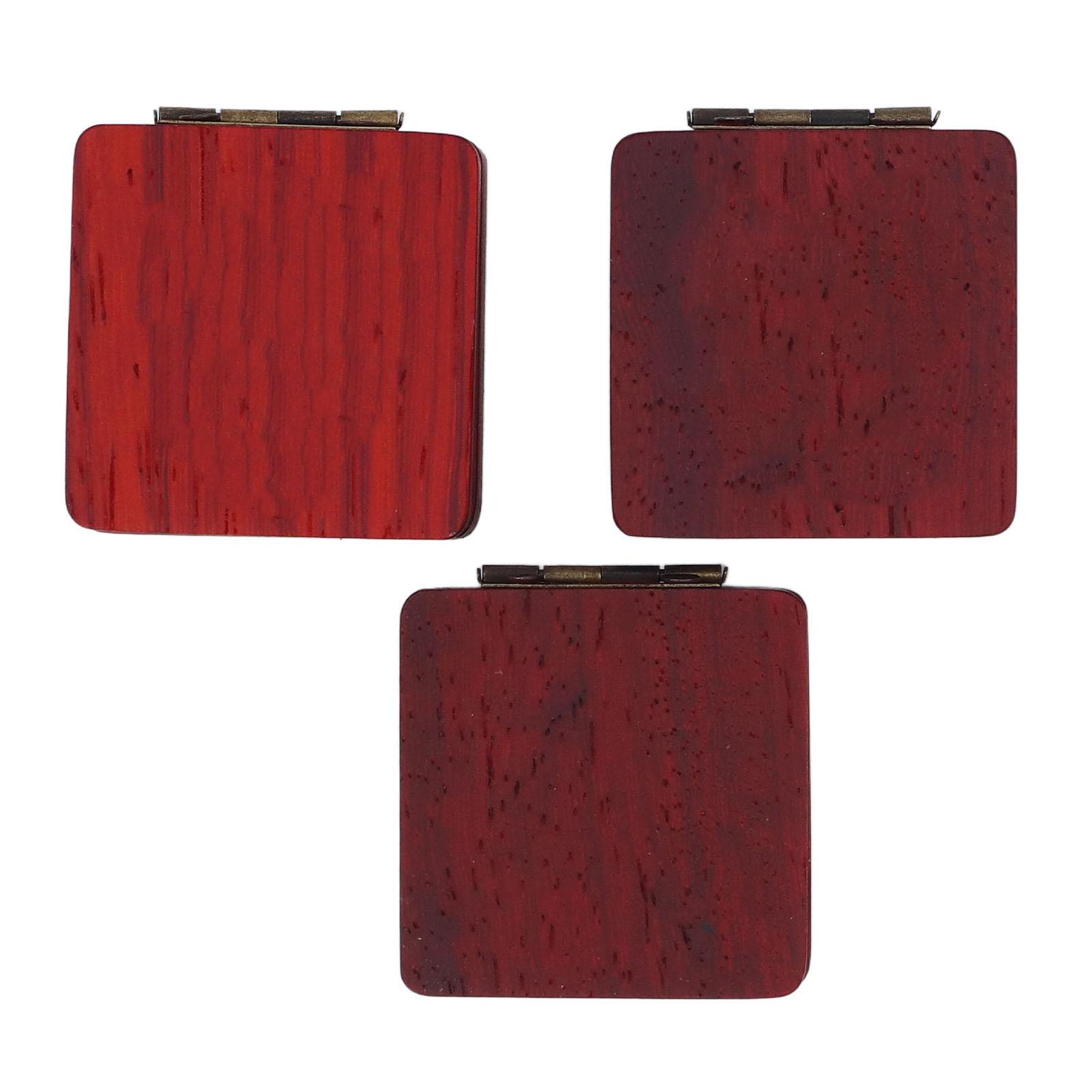 

3 шт. Держатель для медиаторов большой вместимости, с изысканной текстурой, деревянный чехол для медиаторов для хранения