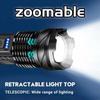 Portable Adjustable-focus LED Flashlight for Home Flashlight Night Camping Flashlight