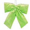 Bright Green Velvet Hanging Bow 50 X 40cm