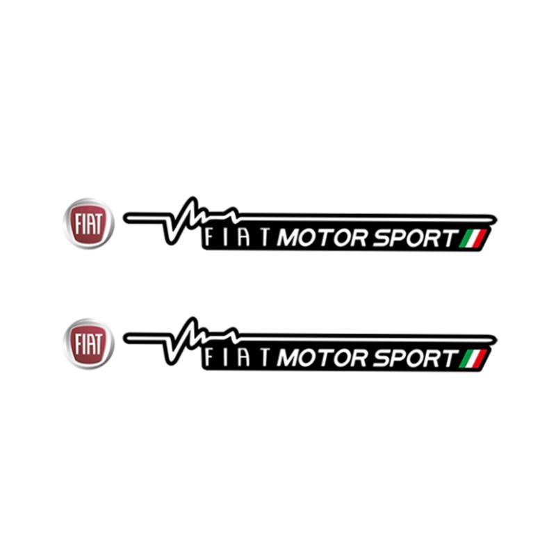 

2Pcs Car Body Window Wiper Stickers Decals Accessories For FIAT Abarth Pulse Panda Tipo Strada 600 500X Mobi Doblo Fullback Toro